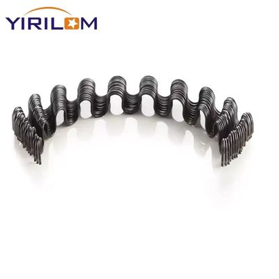 Disesuaikan Hitam 4,0mm Wire Diameter Zig Zag Spring Untuk Tempat Tidur Sofa Atau Kursi