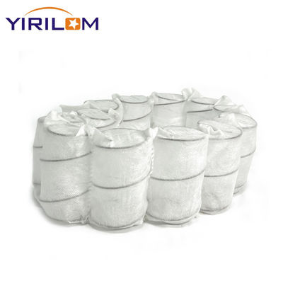 Daya tahan yang dapat disesuaikan Kawat baja karbon tinggi Pocket Coil Spring Pocket Spring Coil Untuk Unit Untuk Sofa
