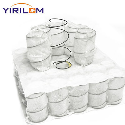 Daya tahan yang dapat disesuaikan Kawat baja karbon tinggi Pocket Coil Spring Pocket Spring Coil Untuk Unit Untuk Sofa