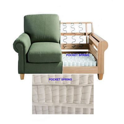 4''Tinggi Pocket Spring Untuk Sofa Seat Cushion Sofa Seat Spring
