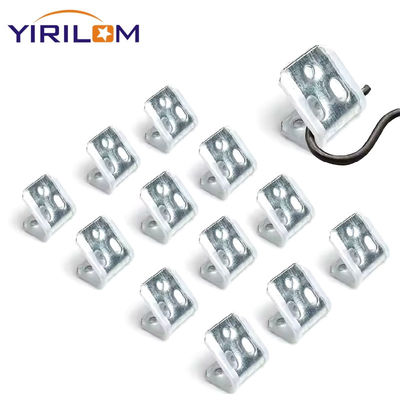 Grosir Custom 4 5 lubang Spring Sofa Klip Hardware Aksesoris Perabotan Besi Zigzag Spring
