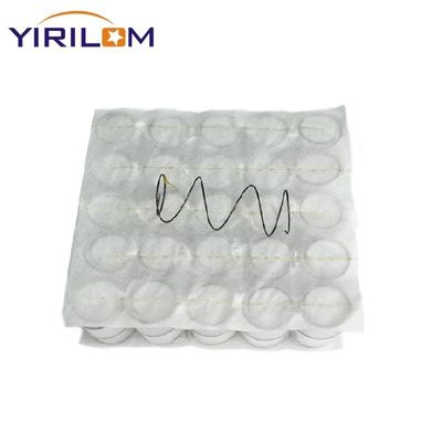 Dimensi yang disesuaikan 20*20*4inches Sofa Pocket Spring Coil Unit Untuk Sofa