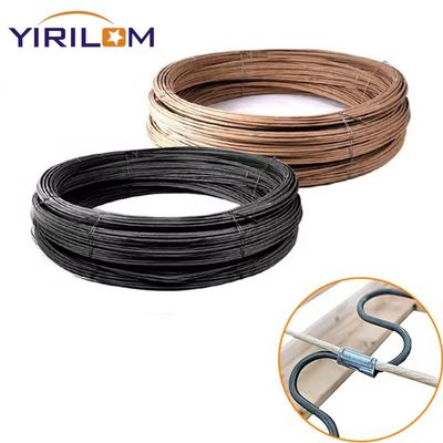 Aksesoris furnitur Sofa Posisi Line Paper Terbungkus Wire Plastik Fixing Strip
