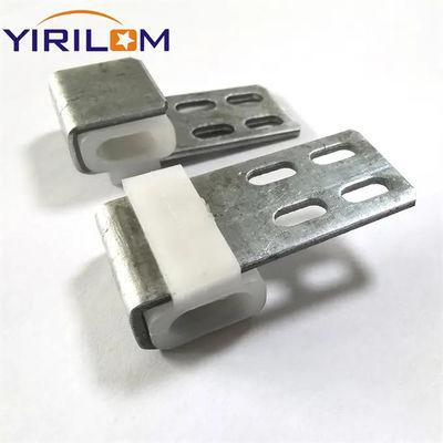 Sofa Hardware tahan lama baja Plastik Spring Fasteners 4-Low Komposit Spring Sofa Klip untuk Furnitur