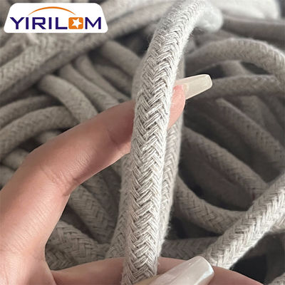 Grosir Aksesoris tali pipa kapas alami 4mm untuk furnitur