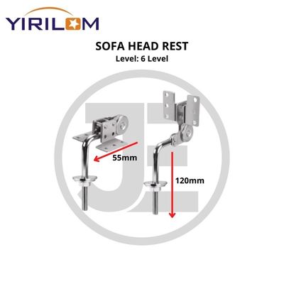Pabrik langsung aksesoris furnitur tebal mekanisme multifungsi disesuaikan sofa headrest hinges