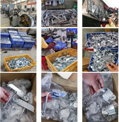 Grosir Furniture Connector Sofa Hinge Armset Adjustable Mechanism Silver Iron Sofa Headrest Hinge