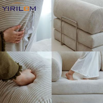 Sofa Modular Segmen Putih Mewah Ruangan Hidup Modern Sofa Kompresi Sofa Vakum Sofa Tempat Tidur Set Kain Bahan untuk Hotel