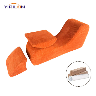 Sofa kompresi 170x51x70cm busa kepadatan tinggi untuk kantor rumah