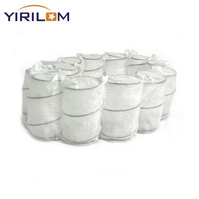 High Carbon Steel Wire Sofa Pocket Spring Unit dengan kain tenun 65-100g/m2 dan ukuran yang disesuaikan