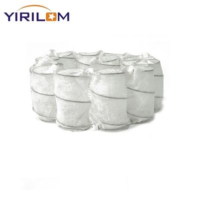 High Carbon Steel Wire Sofa Pocket Spring Unit dengan kain tenun 65-100g/m2 dan ukuran yang disesuaikan