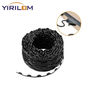 Strip Klip Plastik Panjang Kustom 500m untuk Pegas Zigzag dengan Klip yang Sudah Diberi Jarak dan Material PP atau Nilon yang Tahan Lama