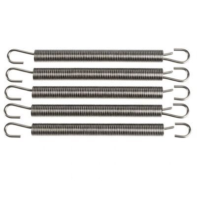 1.5mm Diameter 97mm Panjang Baja Karbon Tinggi Wire Balance Hook Spring Fixing Clip untuk Furniture Suspension