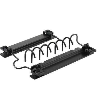 5 lubang Zinc dilapisi setengah plastik tertutup spring clip untuk sofa Zig Zag Springs