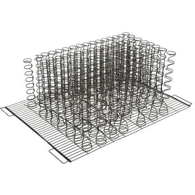 Kasur Pegas Bonnell Koil Baja Karbon Tinggi yang Dapat Disesuaikan Pegas Bonnell dengan Penopang Tepi
