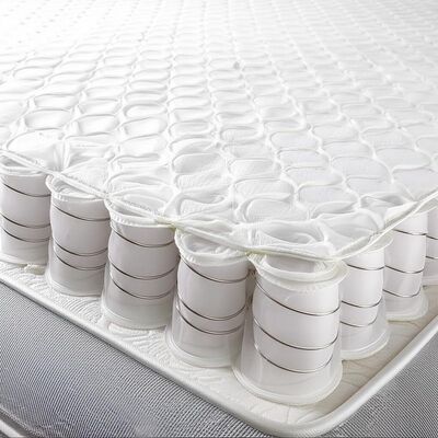 Pegas Baja Karbon Tinggi Tata Letak 5-Zona Ukuran Kustom Kasur Pegas Saku untuk Dukungan Terarah