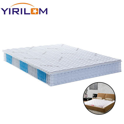 Unit Pegas Saku 2.0mm Kawat Baja Penutup Kain Non-Woven dengan Dukungan Kontur Tubuh untuk Kasur