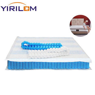 1.8mm Steel Wire Pocket Spring Unit dengan 5-7 Turns dan Zona Disesuaikan untuk Manufaktur Kasur