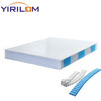 High Carbon Steel Wire Compressed Packaging Mattress Pocket Spring Unit dengan dukungan tepi yang diperkuat
