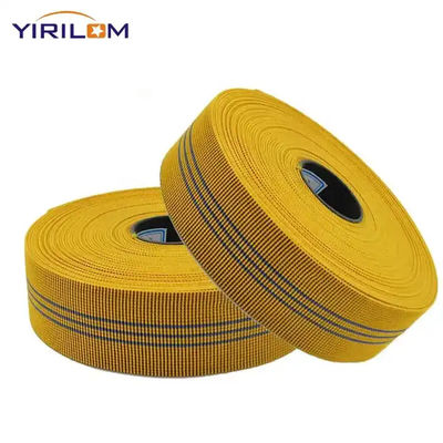 Harga bagus 48mm lebar sofa Elastis Webbing dengan elastisitas tinggi dan Herringbone tenunan untuk upholstery on line