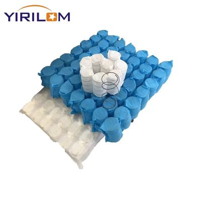 Ukuran Disesuaikan Sofa Pocket Spring Coil Unit dengan Kabel Baja Karbon Tinggi dan Desain Kantong Independen