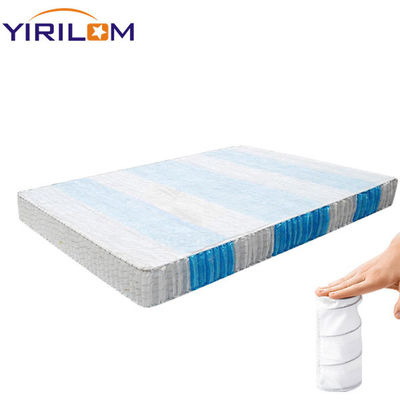 Harga bagus 7 Zona Matras Pocket Spring Unit dengan kawat baja karbon tinggi dan tinggi disesuaikan untuk dukungan yang optimal on line