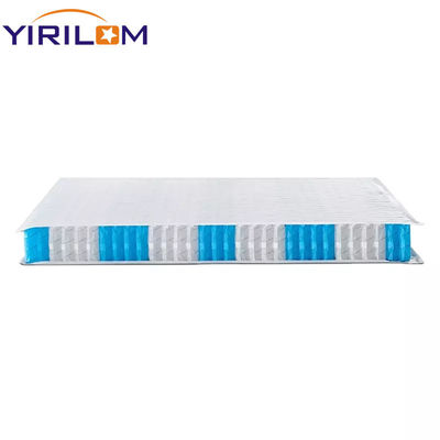 Disesuaikan Pocket Spring Unit 18cm Tinggi 7 Zona Matras Pocket Coils