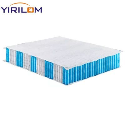High Carbon Steel Wire Mattress Pocket Spring dengan Diameter 1.0mm-2.3mm Baja dan Tutup Kain Non Woven