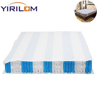 Ukuran yang dapat disesuaikan 5 Zona Pocket Spring Unit dengan Tutup Kain Non Woven untuk Kasur