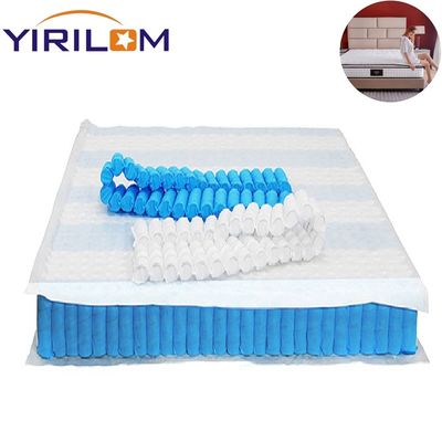 High Carbon Steel Wire Mattress Pocket Spring dengan Zona yang Dapat Dikustomisasi dan Tutup Kain Non Woven