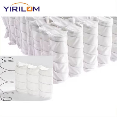 Disesuaikan 6-6.7cm Medium Diameter Sofa Pocket Spring Coil Untuk Pabrik Sofa