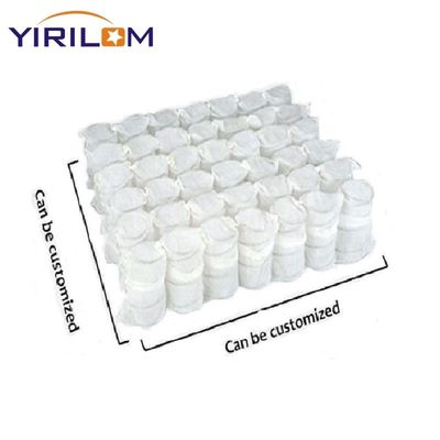 1.8mm Non Woven Fabric Sofa Pocket Spring ukuran yang dapat disesuaikan sangat bernapas untuk bantal sofa