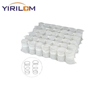 Disesuaikan Sofa Spring 6-6.7cm Diameter Tengah 1.8mm Diameter Baja Bernafas Pocket Spring Coil