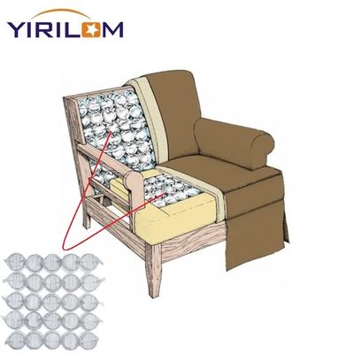 Unit Pegas Sofa Ukuran Kustom dengan Kawat Baja Karbon Tinggi dan Desain Hipolergenik