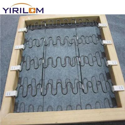 Grosir 8 Gauge High Carbon Steel Wire Zigzag Spring dengan anti karat coating dan ukuran yang dapat disesuaikan untuk upholstery