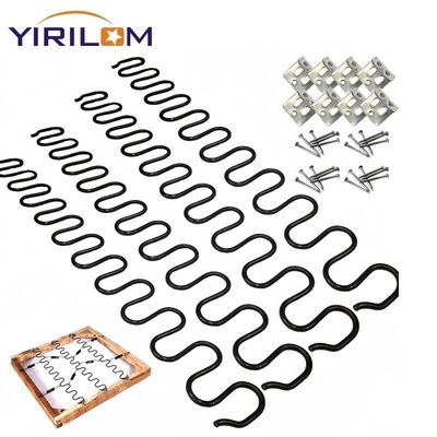 Harga bagus 4.0mm Wire Diameter Baja Karbon Tinggi Zigzag Spring dengan Lapisan Anti karat untuk Sofa dan Furnitur on line