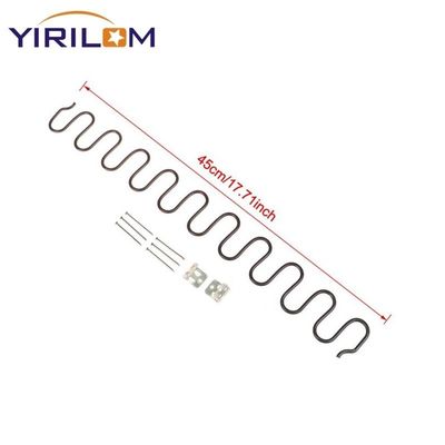 Custom Replacement Sofa Chair Spring, Furniture Spring With Clips, 45cm 50cm 60cm 65cm 70cm Long Ressort Hardware Nikel