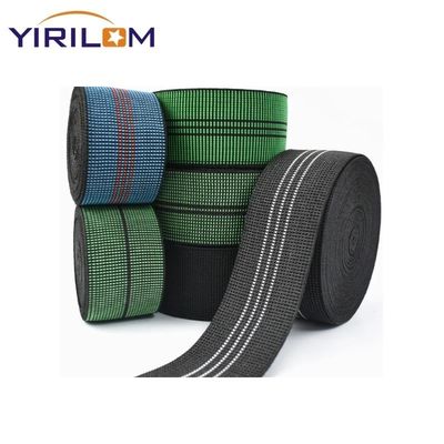 Harga bagus Sofa Ketahanan Tinggi Elastis Webbing dengan Polypropylene + Bahan Karet, Ketebalan 1,5 mm dan 50% Stretch untuk Meubel Tapel on line