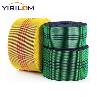 Customisable Herringbone Weave Pattern Sofa Webbing Straps 51g/m untuk Tapel
