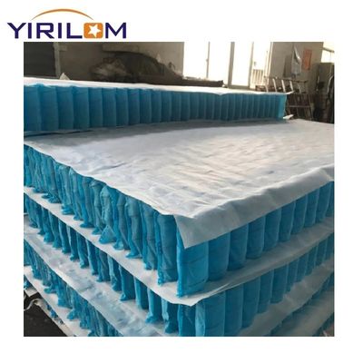 Harga bagus 70# High Carbon Steel Wire Pocket Spring Unit dengan 5~7 Turns dan 1/3/5/7 Zone untuk Produksi Kasur on line