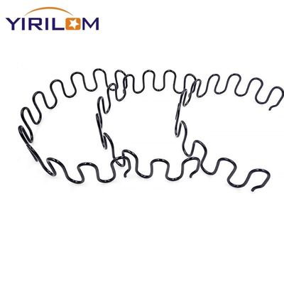 Harga bagus Pegas Kawat 3.8mm Elektroplating Zigzag Ukuran Kustom untuk Sofa dan Furnitur on line