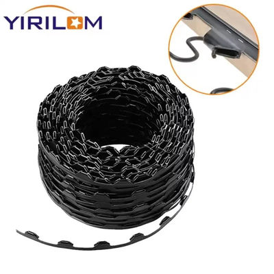 Harga bagus 200m/Gulung Klip Strip Plastik untuk Pegas Zigzag dengan Bahan Nilon/PP dan Jarak Simpul 10cm/12cm/15cm on line