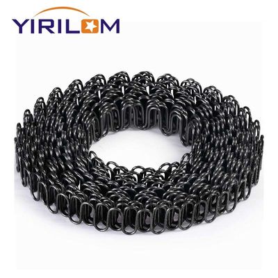 3.6mm Wire Diameter Electroplated Bentuk S Zigzag Spring Panjang yang dapat disesuaikan untuk furnitur sofa