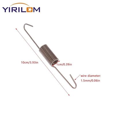 Kait Penyeimbang Kawat Baja dan Klip Pengencang Pegas dengan Diameter 1,5 mm dan Panjang 97 mm untuk Aksesori Furnitur