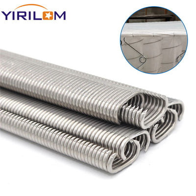 Galvanized Zinc Mattress Clip C Clip Ring dengan 17/18/19/22mm Crown dan 6000pcs/cnt Packing