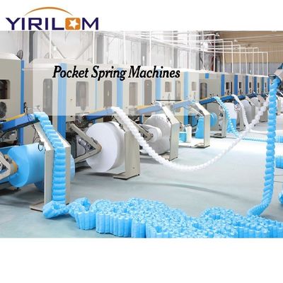 Harga bagus Kawat Baja Karbon Tinggi 2.0mm Pocket Spring Coil 7 Inch Height Mattress Pocket Spring Unit on line