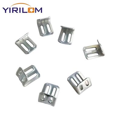 Grosir Custom 4 Hole 5 Hole Zinc Coated Spring Sofa Clips untuk Aksesoris Hardware Furnitur