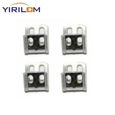 4-Low Zinc Coated Sofa Spring Clip Half Plastic Covered for Zigzag Spring Furniture Hardware