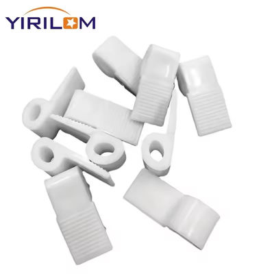 Klip Pegas Plastik Bahan PE dengan Ukuran 45.6mm dan Pegas Zigzag untuk Furnitur