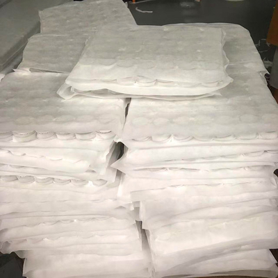 Non Woven Kain Pocket Spring Unit Disesuaikan Sofa Inner Pocket Spring